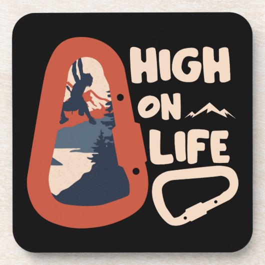 アルピニズムが人生で高く登ること コースター (正面)