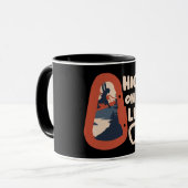 アルピニズムが人生で高く登ること マグカップ (正面左)