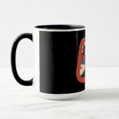 アルピニズムが人生で高く登ること マグカップ (左)