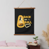 アルピニズムが人生で高く登ること 吊り下げ型タペストリー (寝室)