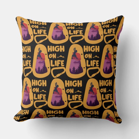 アルピニズム登山 クッション (正面)