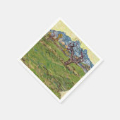 アルピルズ・ヴィンセント・ヴァン・ゴッホ付近の野原 スタンダードカクテルナプキン (角)