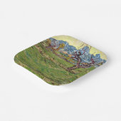 アルピルズ・ヴィンセント・ヴァン・ゴッホ付近の野原 ペーパープレート (傾斜あり)