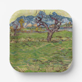 アルピルズ・ヴィンセント・ヴァン・ゴッホ付近の野原 ペーパープレート (正面)