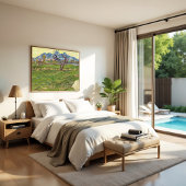 アルピルズ・ヴィンセント・ヴァン・ゴッホ付近の野原 ポスター