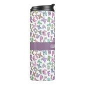 アルフお洒落ァベットを書く タンブラー (回転左)