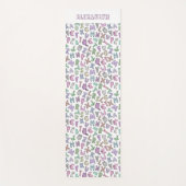 アルフお洒落ァベットを書く ヨガマット (正面)