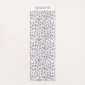 アルフお洒落ァベットを書く ヨガマット (裏面)