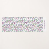 アルフお洒落ァベットを書く ヨガマット (正面(横))