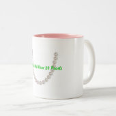 アルファΚのアルファのマグ ツートーンマグカップ (正面右)