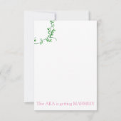 アルファΚのアルファ-日付の招待状を救って下さい セーブザデート (裏面)