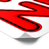 アルファおたくおもしろいポスター ポスター (角)