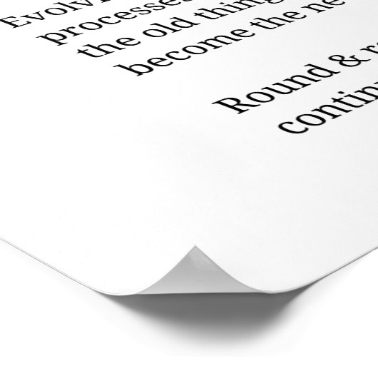 アルファとオメガの詩の垂直プリントウォールアートデコール ポスター (角)