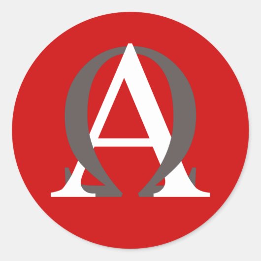 アルファとオメガシール ラウンドシール (正面)