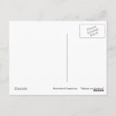 アルファウルフ秋ポストカード ポストカード (裏面)