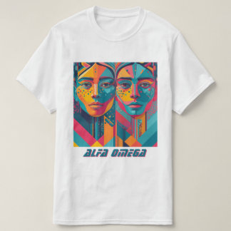 "アルファオメガ" Tシャツ