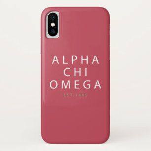 アルファキーオメガ 米国東部標準時刻。 1885年 iPhone X ケース