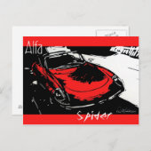 アルファスパイダー ポストカード (正面/裏面)