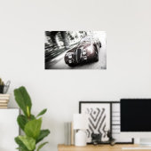 アルファスピード – 暗 –  ポスター (ホームオフィス)