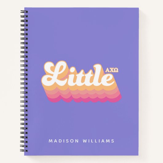 アルファチオメガ |小 ノートブック (正面)