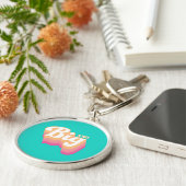 アルファチーオメガ |大 キーホルダー (側面)