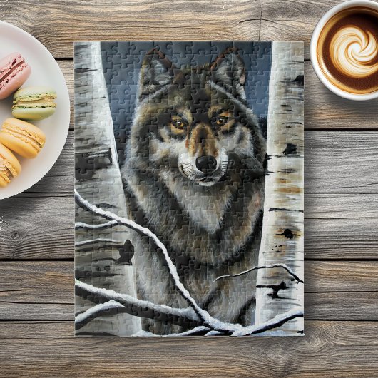 アルファティンバーウルフポプラの木 ジグソーパズル