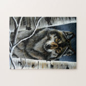 アルファティンバーウルフポプラの木 ジグソーパズル (横)