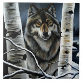 アルファティンバーウルフポプラの木 タイル (正面)