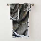 アルファティンバーウルフポプラの木 バスタオルセット (インサイチュ)