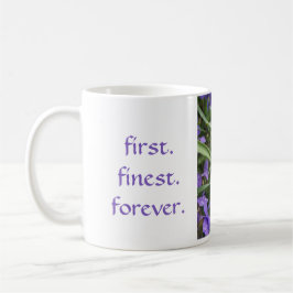 アルファデルタPiのバイオレットのマグ コーヒーマグカップ