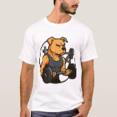アルファドッグジム パワーを解き放て Tシャツ (正面)