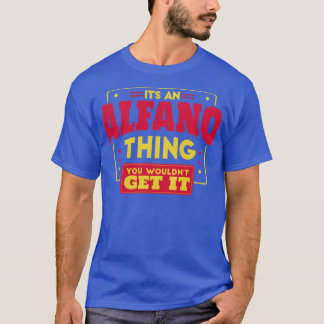 アルファノ Tシャツ