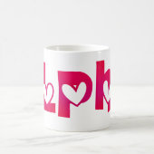 アルファハート コーヒーマグカップ (中央)