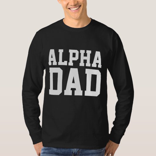 アルファパパメンズTシャツ Tシャツ (正面)
