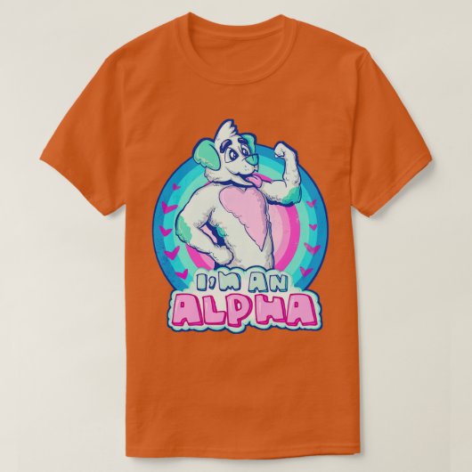 アルファフューリー Tシャツ (デザイン正面)