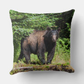 アルファブラックベア クッション (裏面)