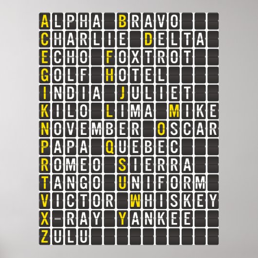 アルファブラボー・チャーリー ポスター (正面)