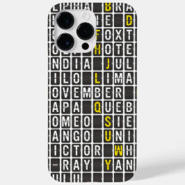 アルファブラボー・チャーリー Case-Mate iPhone 14 PRO MAXケース