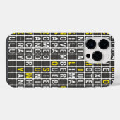 アルファブラボー・チャーリー iPhoneケース (裏面横)