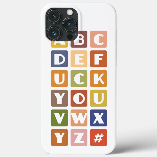 アルファベットいけなiphone 4 ケースメイト Case-Mate iPhoneケース (裏面)