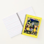 アルファベットのトレース文字シートネズミ ノートブック (内部)