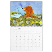 アルファベットのフェスタ カレンダー (1月 2026)