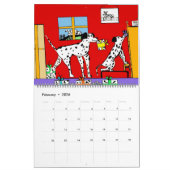 アルファベットのフェスタ カレンダー (2月 2026)