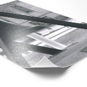 アルファベットのフォトレターA1白黒 フォトプリント            (角)