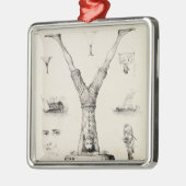 アルファベットのプライマーからの手紙Y メタルオーナメント (左)