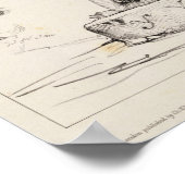 アルファベットのプライマーからの文字Y ポスター (角)