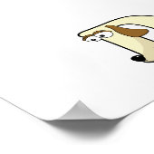 アルファベットのポパーソナライズされたスター ポスター (角)