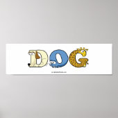 アルファベットのポパーソナライズされたスター ポスター (正面)