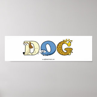 アルファベットのポパーソナライズされたスター ポスター