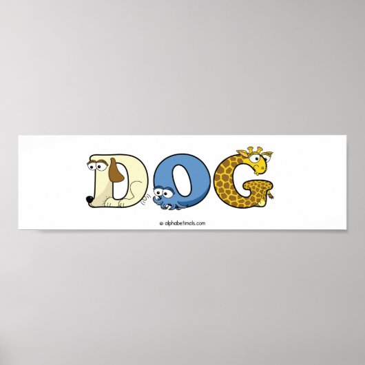 アルファベットのポパーソナライズされたスター ポスター (正面)